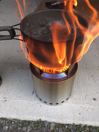 The Secret to Cleaning Black Soot off  Camping Cookware