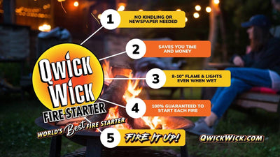5 Reasons Why Qwick Wick Fire Starters are the Best on the Market